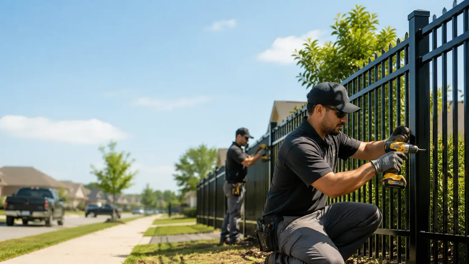 Metal Fence Installation in West Frankfort, IL